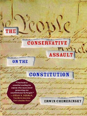 cover image of The Conservative Assault on the Constitution